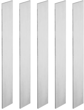 PATIKIL 1084 Steel Flat Bar, 5 Pcs 12 x 1 1/2 x 1/8 Knife Making Steel Iron Stock for Forging Blade Knife Sword Chopper