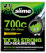 Slime Cámara Interior de Bicicleta con Sellante de Pinchazos, Sellado Autónomo, Prevenir y Reparar, Válvula Presta, 700c x 35-45 Tubo, Negro
