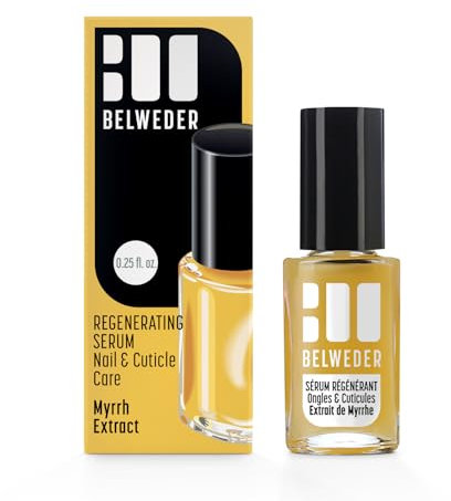 BELWEDER - Sérum Régénérant pour Ongles et Cuticules à l’Extrait de Myrrhe 1 x 7,5ml - Soin Ongles Abîmés - Stimule la Régénération Après Faux-Ongles - Renforce et Répare