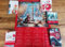 Pago Poco Geschirrtücher mit Digitaldruck aus 100 % Baumwolle, Motiv Weihnachten, mit Kalender, 6 Stück, Größe 50 x 70 cm, mit Schlaufe zum einfachen Aufhängen