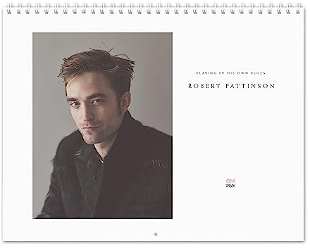 Robert Pattinson Vol.1-2027 Wall Calendar