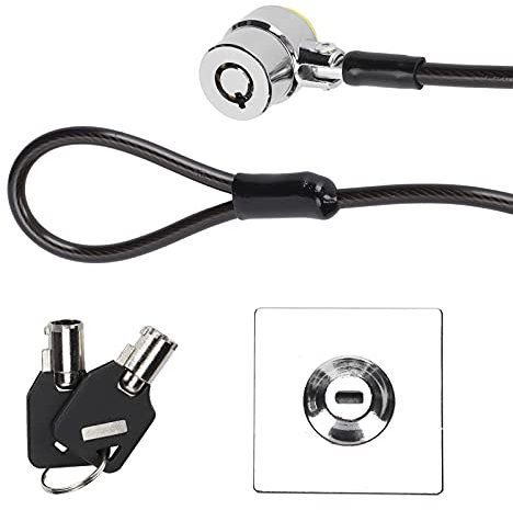 Laptop Lock Antith Gaspanized Computer Security Cable mit Schlossbasis für OS X/für OS X/Laptop Lock