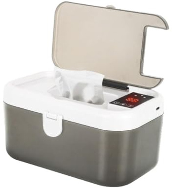 Wet Wipe Warmer Portable Traveling Wipe Warmer Dispenser with LED Lights