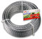 BriTools M86124G Cable acero galvanizado, 6 mm, Set de 20 Metros