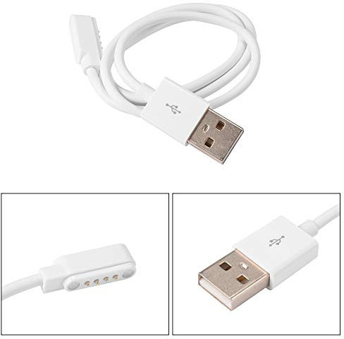 Zeerkeer Cable de carga rápida USB Fuerte alimentación magnética Cable USB para SmartWatch / Rastreador GPS / Relojes /Smart Phone .