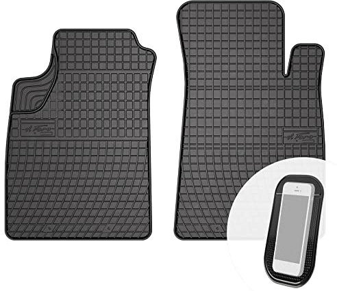 moto-MOLTICO Gummimatten Auto, 2-teiliges Set, Allwetter Gummi Fußmatten, Antirutsch & Wasserfest Autoteppiche - passend für Renault Kangoo 1 I 1998-2008