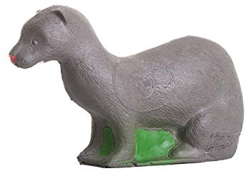 IBB 3D Tier Mink – Realistisches 3D Bogensport Ziel aus Premium-Schaum | Selbstheilend & Langlebig | Made in Germany