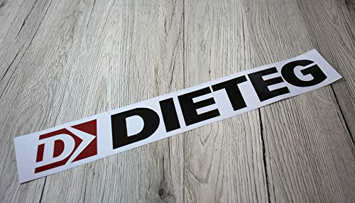 Dieteg Aufkleber Traktor Kabine Emblem Sticker Label groß