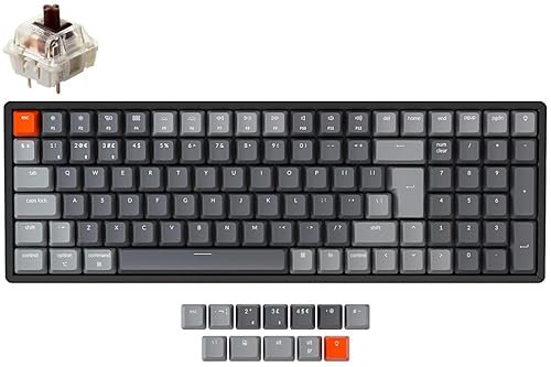UK Keychron K4 Bluetooth RGB Backlit Soldered Tactile Switches Aluminium Mac/PC Keyboard