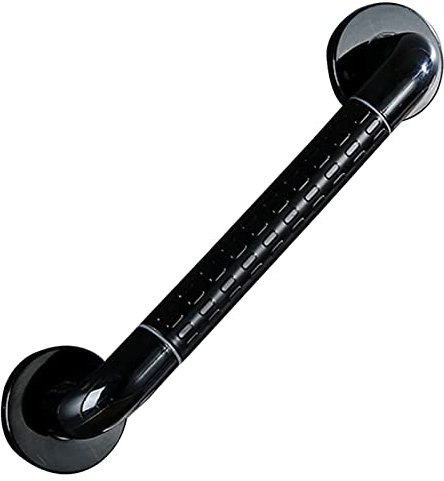 Badewannengriff Rutschfest,Haltegriff Edelstahl Mit Fluoreszenz, Duschgriff Für Bad WC,Sicherheitsgriff,Wandmontage Duschgriff Griff, Für Senioren,Schwangere,Schwarz (30cm/11.8in)