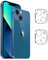 NOVAGO Compatible avec iPhone 13 et iPhone 13 Mini- Lot de 2 Films vitre Protection Verre trempé résistant pour la caméra