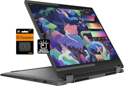 Lenovo Flex 5i Chromebook Plus 14 pulgadas FHD+ 2 en 1 Laptop con pantalla táctil (Intel Core i3-1315U, 8 GB de RAM, 256 GB de almacenamiento), cámara web FHD, teclado retroiluminado, sistema