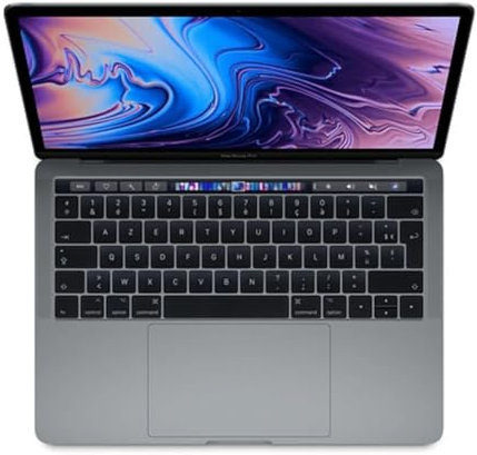 Late 2016 Apple MacBook Pro with 2.9GHz Intel Core i5 (13-inch,16GB RAM, 256GB SSD Storage)- Space Grey (Renewed)