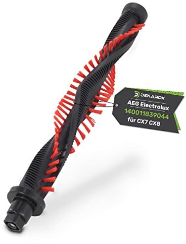 DEKAROX Rodillo de cepillo para AEG Electrolux 140011839044 para cepillo eléctrico en aspiradora de mano CX7 CX8