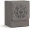 Arkeiliy Card Deck Box, 150+ Storage for TCG/MTG, Premium Collectible Card Box for Trading Card Games Yugioh and More (Grey)