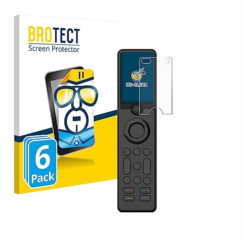 brotect Screen Protector compatible with Sofabaton X1 (6 Pack) - HD-Clear Protection Film