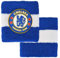 Hy-Pro Chelsea F.C. Baumwollarmband, offizielles Lizenzprodukt, Blau, 2 Stück, Schweißband, Kinder, Erwachsene, Unisex, feuchtigkeitsableitende Schweißbänder, Fußball, Laufen, Sport, Fitnessstudio,