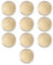 Sknrlko 10 Stk Blank, Gravur Blanks Coins, 40Mm Durchmesser mit Acryl-Schutzbox (Messing)