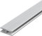 H - Profil mit 3mm Innenmaß aus Aluminium für Stegplatten, Glas, Kunststoffplatten - 1000mm lang