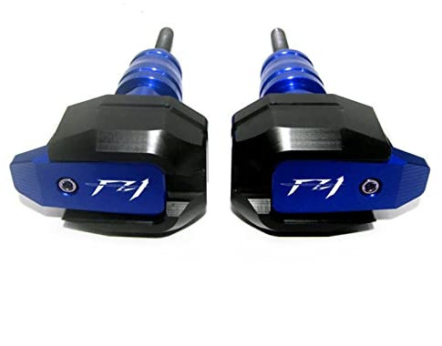 MKSZY Motorrad Crash Protector CNC Motorabdeckung Sturzpads Für Y&amaha FZ1 FZ6 FZ8 FAZER FZ1N FZ6N FZ8N (Color : FZ1 Blue)