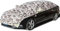 Salagt Autoabdeckung für 𝗥𝗲𝗻𝗮𝘂𝗹𝘁 Clio,Auto Wasserdicht Halbe Abdeckplane Staubdicht Und UV-Schutz In Allen Jahreszeiten