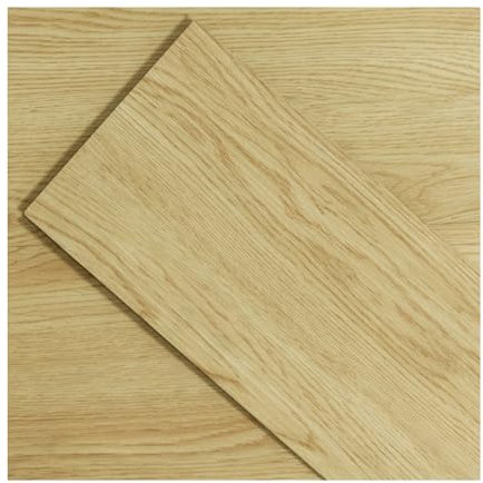 ATOPOSE Vinyl Flooring Plank Waterproof, Peel and Stick Floor tiles,Buttery Oak,36 Wooden Planks 5.02 m²,Easy DIY Installation and Self-adhesive for Bathroom Living Room Indoor Residential Area