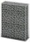 AUVYI Steinkorb Gartendeko 100x80x30 cm Gabione mit Deckeln Gartenzaun Gabionenwand Stabile Konstruktion Pflanzenwand Steingabionen Steingabione Gabionenkörbe Drahtkorb Verzinkter Draht