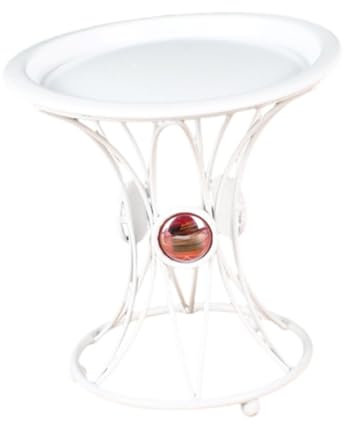 JISADER Eisenblüten -Topfhalter -Topfhalter -Rack Pflanze Anzeige -Topfregalregal für Terrasse