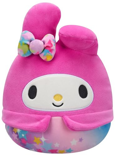 Squishmallows SQSN00603 - Starshine My Melody 25 cm, offizielles Jazwares Plüsch, superweiches Kuscheltier