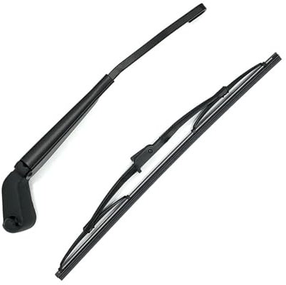 HASKDHN Scheibenwischerarm-Set für VW Golf 3 1993 1994 1995 1996 1997 1998, Windschutzscheibe, Heckklappe, Fenster, Regenbürste
