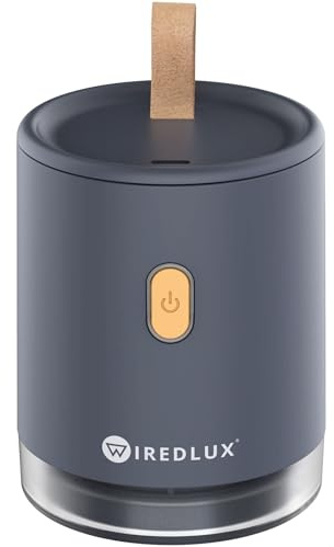 WiredLux Fusselrasierer elektrisch – Fusselentferner & Entfussler für Kleidung, kompakt & tragbar – wiederaufladbar per USB – Dual Protection