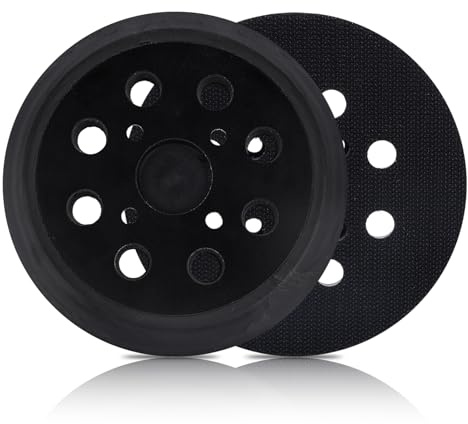 2pcs 5in 8 Hole Orbital Sander Pads OE# 51-36-7100, Sanding Replacement Compatible with Ryobi Craftsman 6021-21 6034-21 2648-20 2648-21 for Ridgid R2501 R2600 and other Random Orbit Sanders
