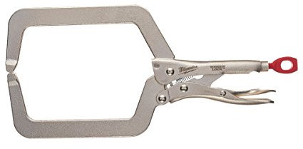 Milwaukee 48223533 9 Deep Reach Locking C-CLAMP - Silver