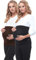 Be Mammy Damen Bauchband 169 2er Pack (Schwarz/Braun, 40/42)