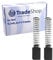 2 x Carbon Brushes Motor Carbon Abrasive Carbon Pens for Various Electric Tools such as Drills, Jigsaws, Drills and much more (e.g. Black & Decker)