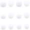 ALXCD Eartips for T10 Earbuds, S/M/L 6 Pairs Replacement Silicone Earbud Tips, Fit for Senso Anker T10 Headphone, White