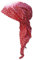 Cool4 Sommer XL Kopftuch Strand Tuch Bandana Beanie Mütze Chemo Cap A02 (Pink Natur geblümt)