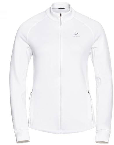 Odlo Damen Langarm Shirt mit Reißverschluss BERRA, white, XXL
