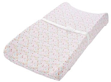 Simple Joys by Carter's Baby 2-Pack Cotton Changing Pad Covers Disfraces niños pequeños, Floral/Lunares, Talla única (Pack de 2) bebés Unisex