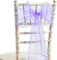 20x275cm Organza Sash Wider Sash Fuller Bows Chair Cover Bows Sash for Wedding Party Birthday Decoration (25, Lilac)