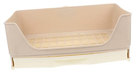Hohopeti Toilettes en Plastique pour Animaux De Compagnie Bac À Litière pour Cochon Dinde Et Hamster