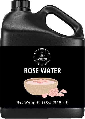 Naturevibe Botanicals Rose Water Hydrosol 946ml | 100% Pure and Natural | Great for Skin Care and Hair Care