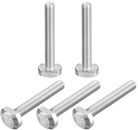 QUARKZMAN 5Stk T-Schlitz Bolzen M5x35mm T Schlitz Einsteigen Bolzen Schieben Bolzen 304 Edelstahl T Form Schrauben für T Spur