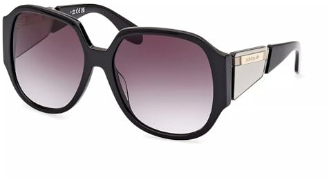 adidas Damen OR0098 Sonnenbrille, schwarz (Shiny Black), 59/17/135