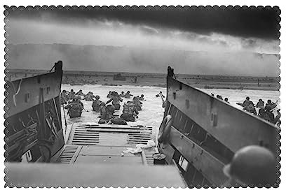 Platzdeckchen mit Foto der Normandie Landungen, waschbar, hitzebeständig, für Zuhause, Küche, Esstisch, 6 Stück