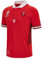 Macron Wales RWC 2023 Welsh Home Rugby Football Soccer T-Shirt Red