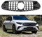 Auto Front Racing Kühlergrill für Mercedes Benz GLC-Klasse X254 W254 GLC260 GLC300 2023 2024 Frontstoßstange Kühler Grill Gitter,Glossy Black