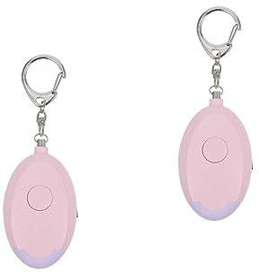 OSALADI 2stücke Persönlicher Sicherheitsalarm Mit Licht Wiederaufladbarer Notfallalarm Für Frauen Und Senioren Für Unterwegs Und Notsituationen