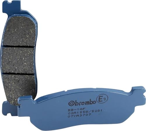 BREMBO 07YA3707 Bremsbelagsatz Bremsbeläge Vorne und Hinten Kompatibel mit YAMAHA MOTORCYCLES XT