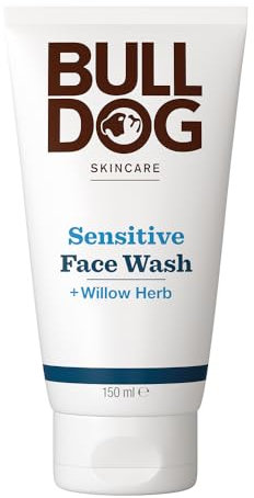BULLDOG Soin de la peau pour homme | Gel nettoyant sensible | Moisturising & Soothing Face Cleansing | 150 ml